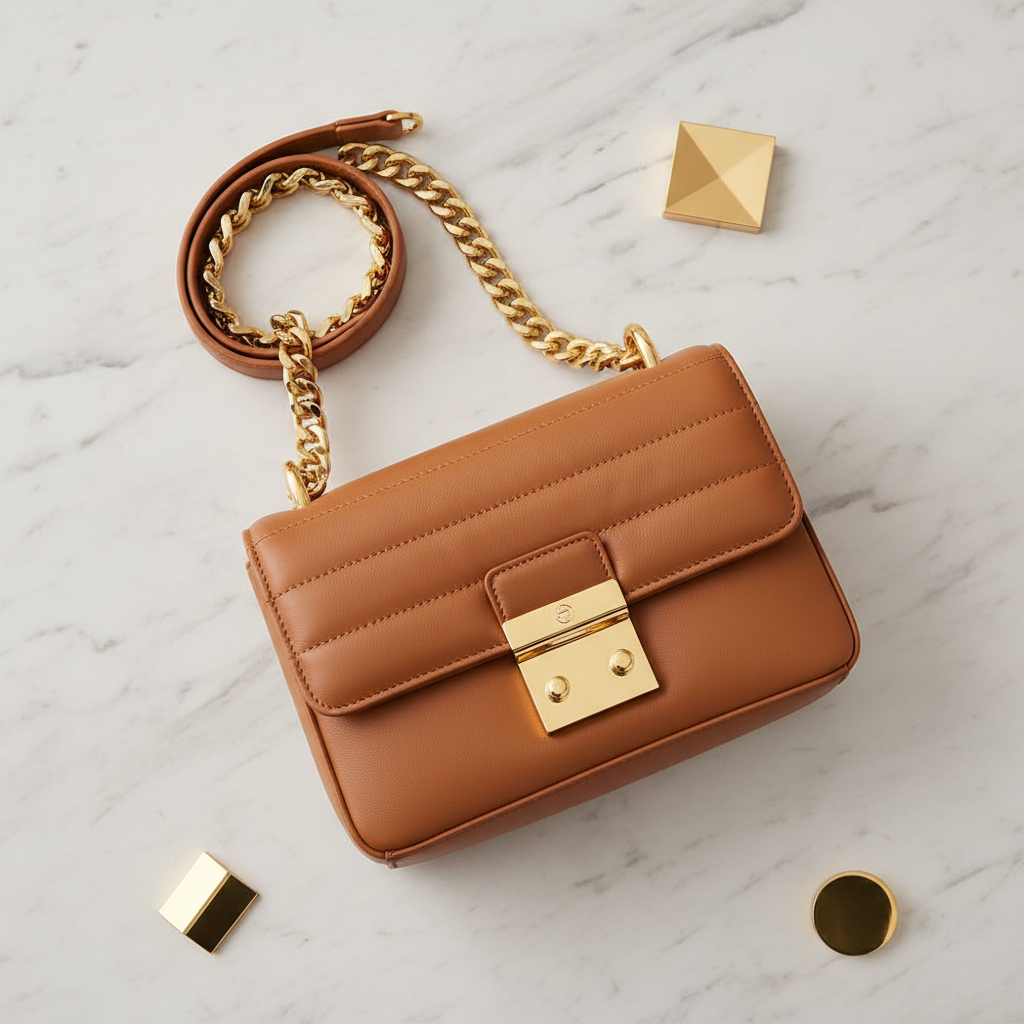 Women's Luxury Leather Crossbody Purse